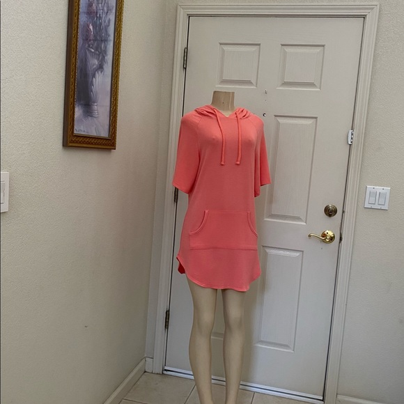 “ACTIVE USA” 🧡 SUPER CUTE 💚 HOODIE SWIM COVER-UP - Picture 1 of 16